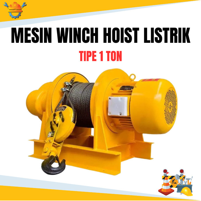 Electric Winch Hoist 1 Ton |  Katrol Elektrik 1 Ton | KATROL LISTRIK 1 TON