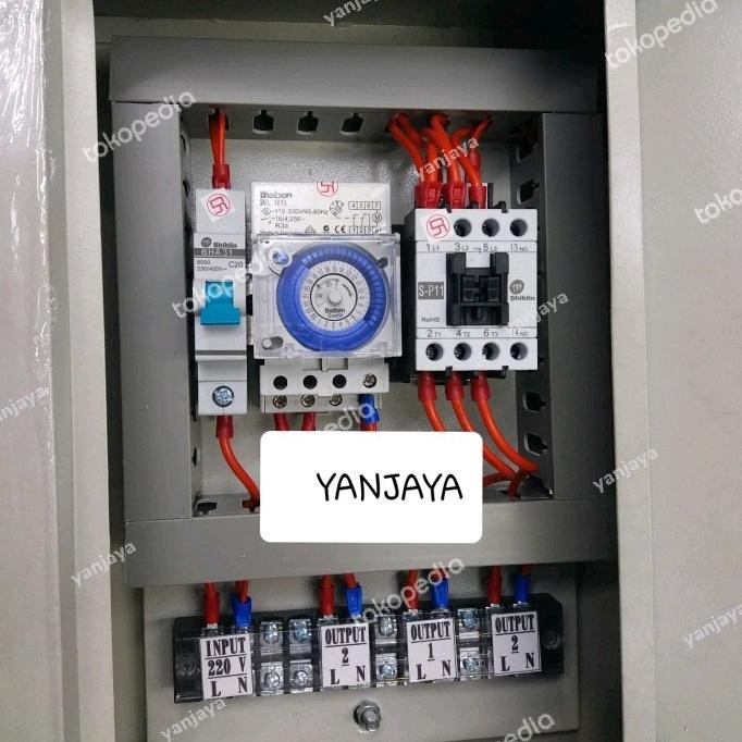 panel timer automatis lampu/timer lampu otomatis Terlaris