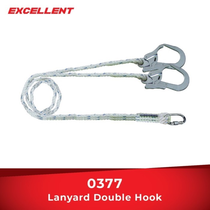 

PROMO! DOUBLE BIG HOOK LANYARD EXCELLENT 0377 ORIGINAL