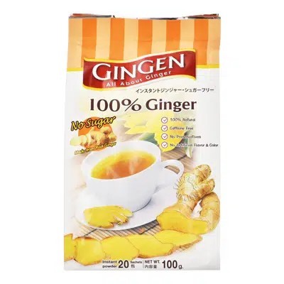 

Gingen Instant Ginger Powder - Original (No Sugar) 100g