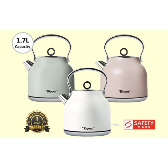 

Toyomi 1.7L Stainless Steel Water Kettle WK 1700