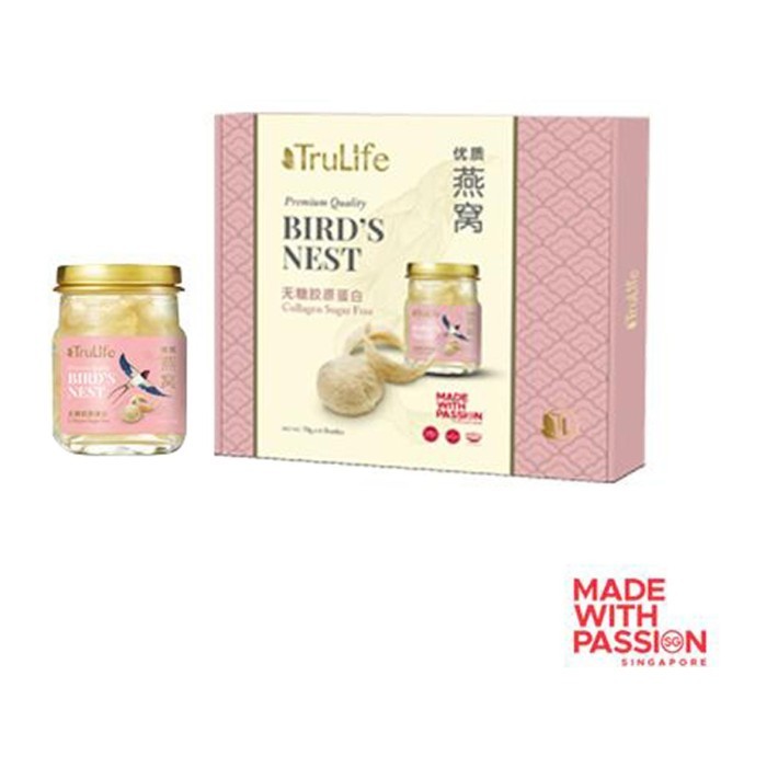 

TruLife Premium Bird's Nest With Collagen (Sugar Free) 6's x 70g