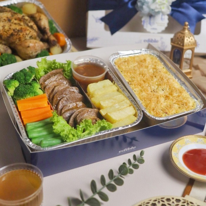

hampers lebaran Bistik Lidah dan Macaroni