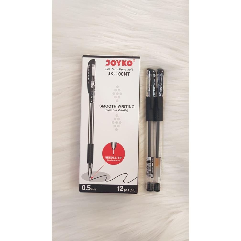 

Discount [Pak] Bolpen / Pulpen Gel Jk 100 Nt Joyko 0.5 Mm (12 Pcs)*