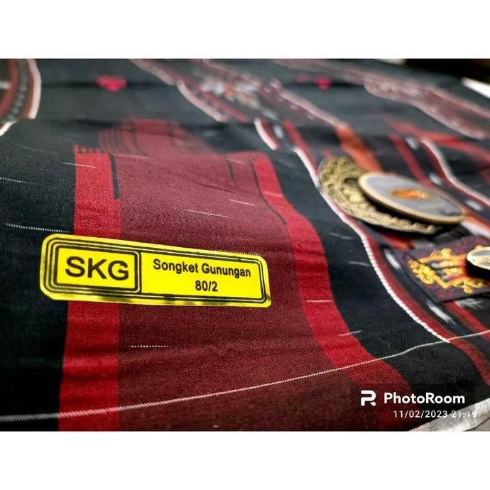 Miliki Sarung Ketjubung Red Skg Dan  Classic Jahit Tengah