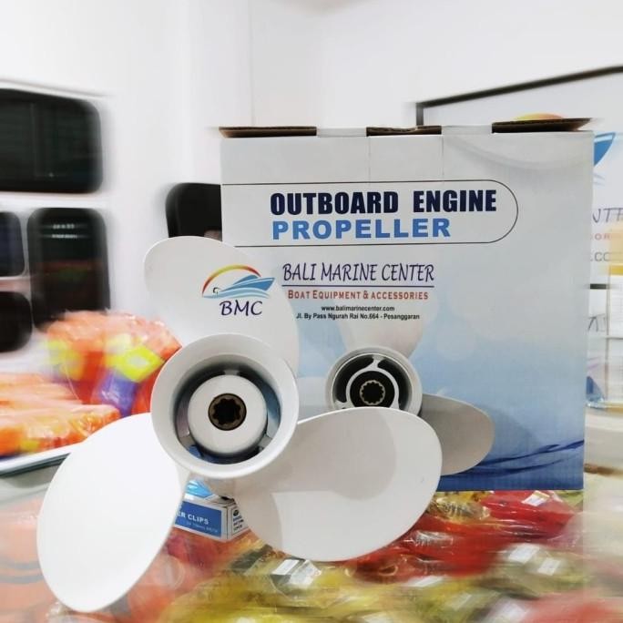 Terjangkau Propeller 15Hp 9" - Baling-Baling Mesin Tempel Yamaha 15Pk