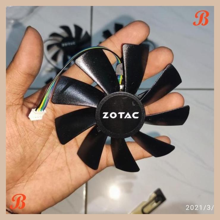 [SRP] FAN VGA ZOTAC RTX 2070 MINI GTX 1070 1080TI MINI 87MM 100MM 4PIN