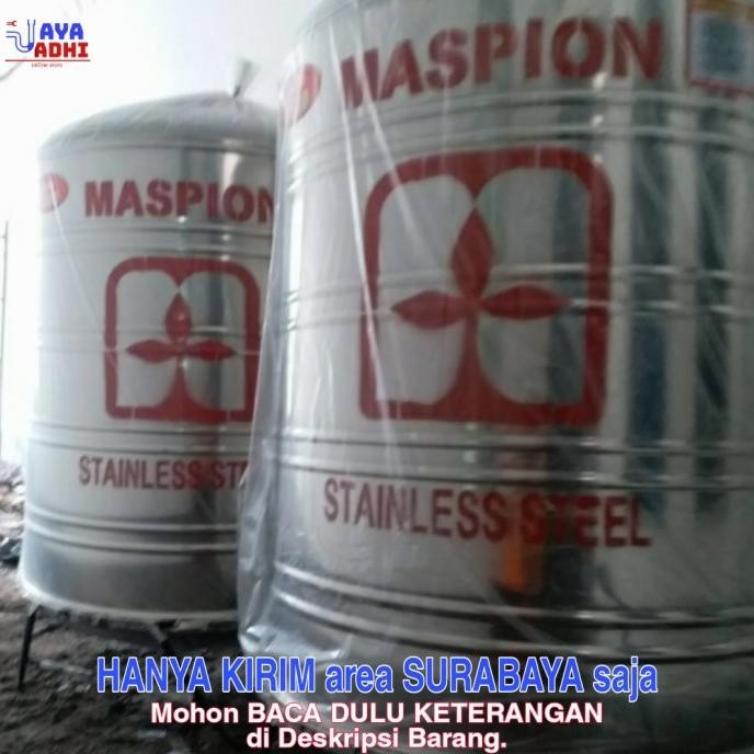 Tangki /Tandon Air Maspion T-1500 Toren Stainless