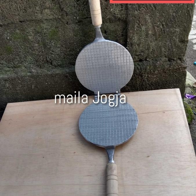 CETAKAN KUE EGGROLL BULAT tebal egg roll sempe gapit semprong opak