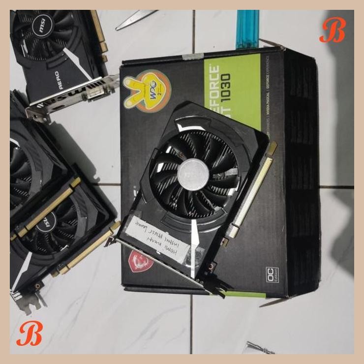 [SRP] VGA MSI GT 1030 AERO ITX 2GB DDR5 BUKAN RX 580 GTX 1060