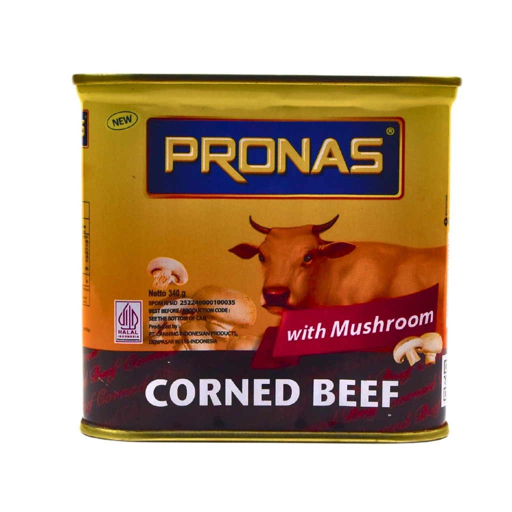 

PRONAS CORNED BEEF MUSHROM 340 GR