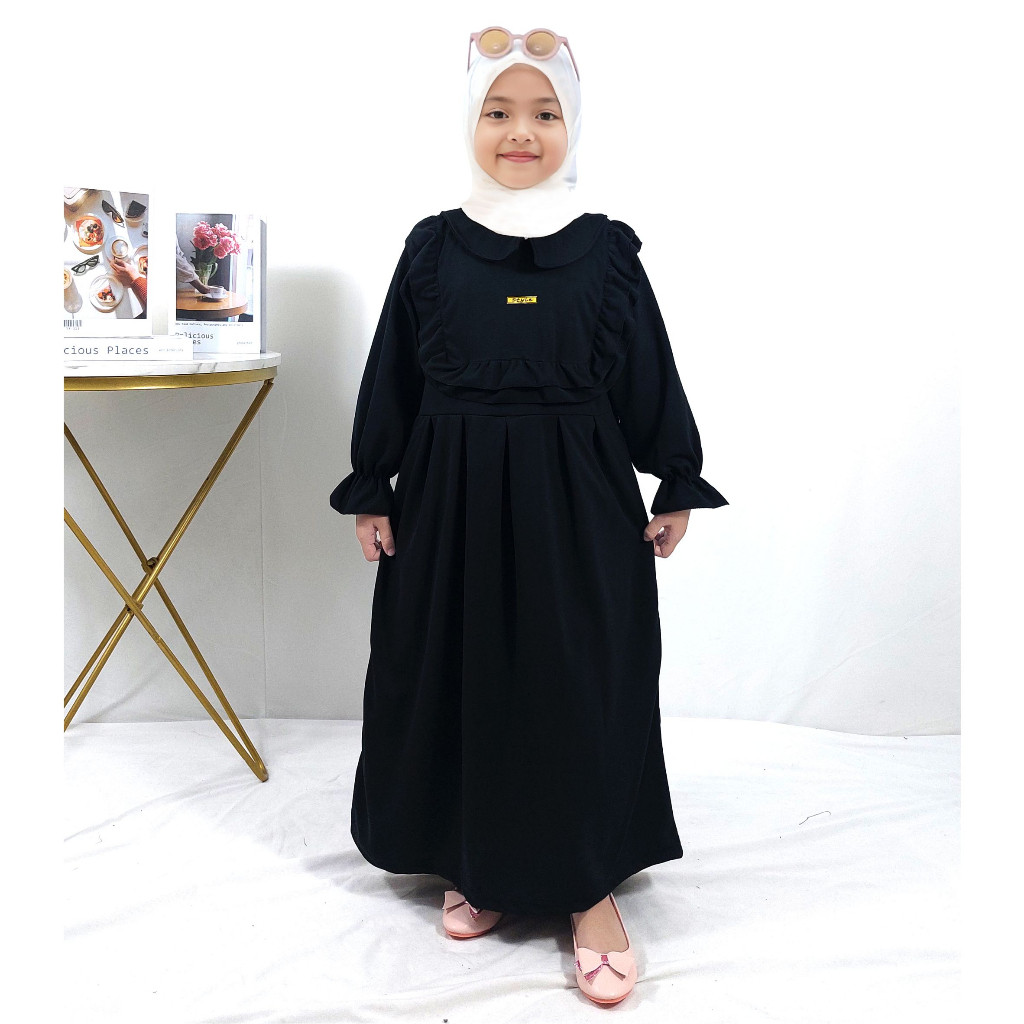 Dress Muslim Anak Terbaru 2025 Gms Snk Prmpuan Dress Anak2 Gamis Anak Tanggung Gmis Idhul Fitri Gamn