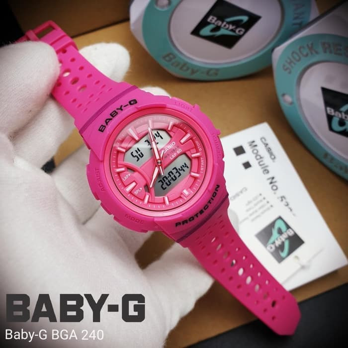 JAM TANGAN WANITA CASIO BABY-G / ARLOJI WANITA TYPE : BA240 ORIGINAL