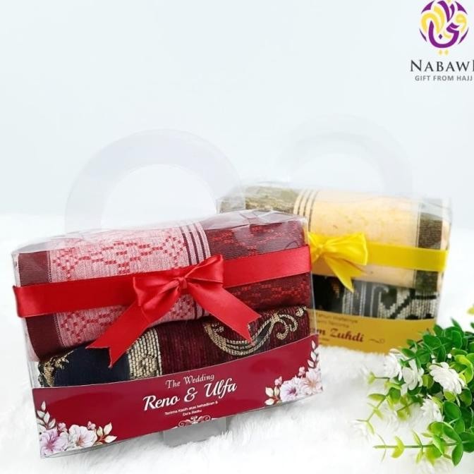 Diskon Parcel Sarung Sajadah / Paket Sarung Dan Sajadah Oleh-Oleh Haji
