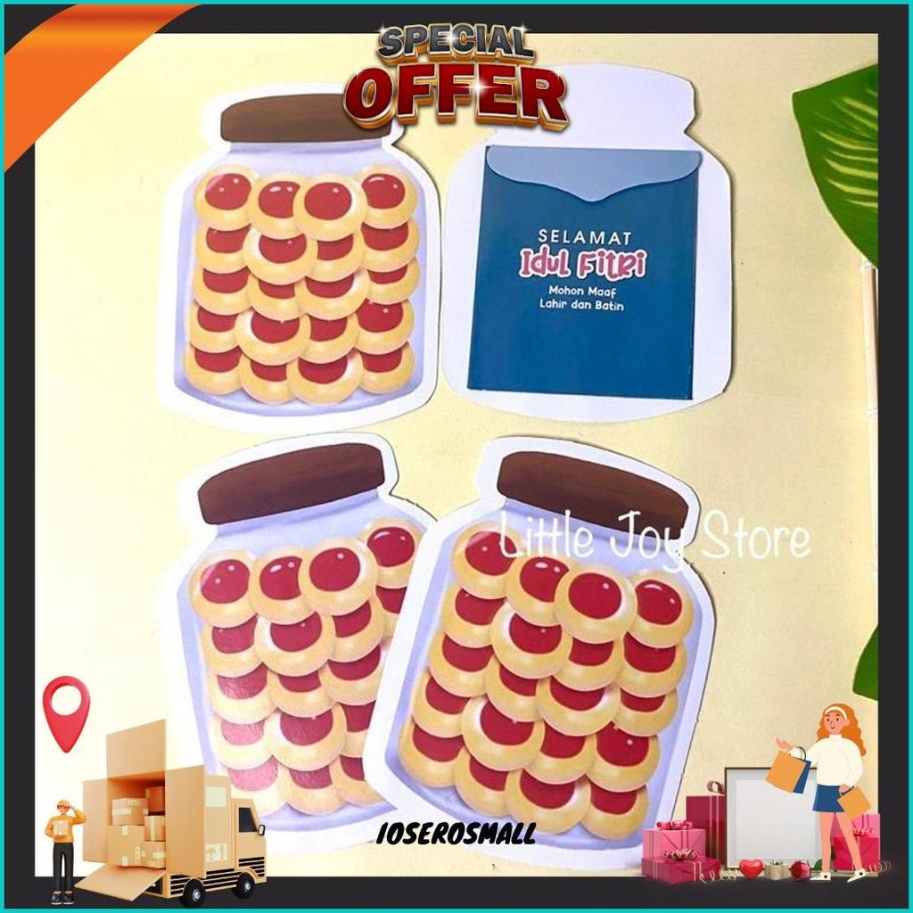 

Amplop Lebaran 3D / Amplop Lebaran 3D Toples / Amplop Kue Lebaran Gratis Ongkir