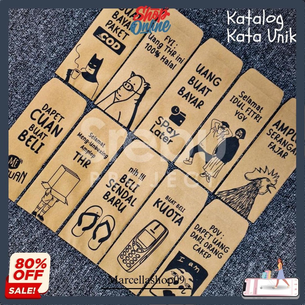 

(Isi 10 Pcs) Amplop / Angpau Thr Lebaran / Sedekah Terbaru 2025 Terlaris