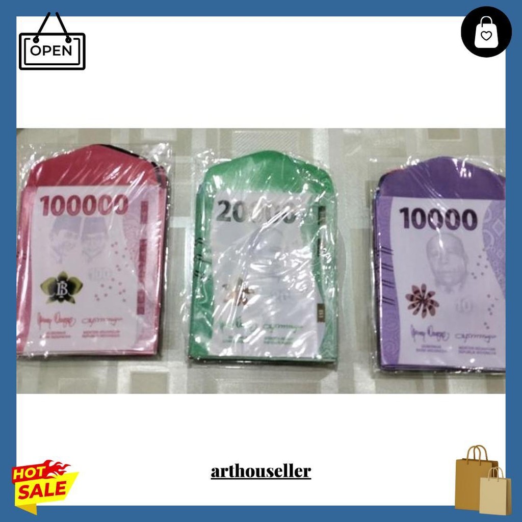 

Amplop / Angpau Lebaran Motif Uang Dan Snack Viral ( Siap Pakai) Terlaris