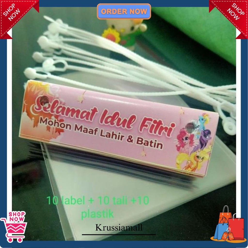 

(10Pcs) Amplop Lebaran 2025 Plastik Snack Bingkisan Idul Fitri/ Labubu / Plastik Snack Lebaran / Amplop Idul Fitri Ukuran 10*20 Cm Bisa Cod