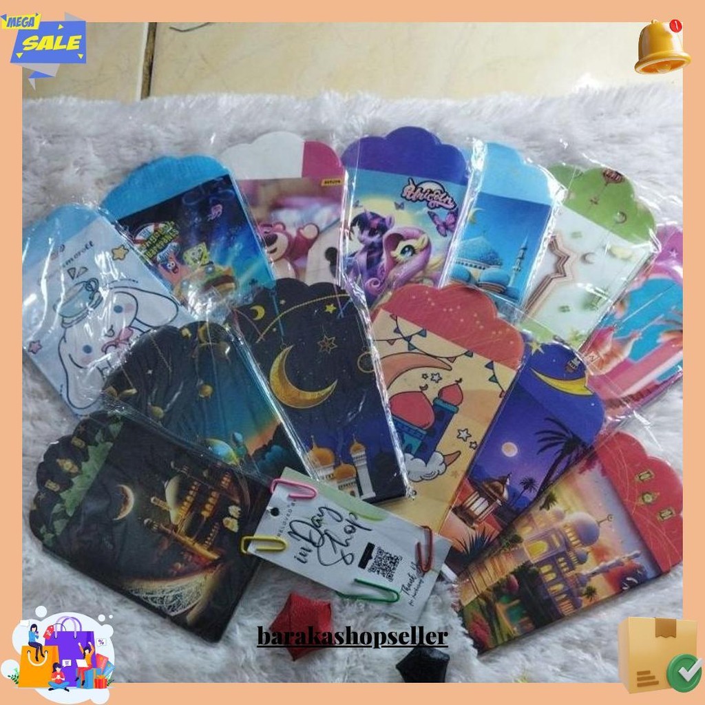 

(10Pcs) Amplop Lebaran 7X9Cm | Inday Shop Termurah Banget