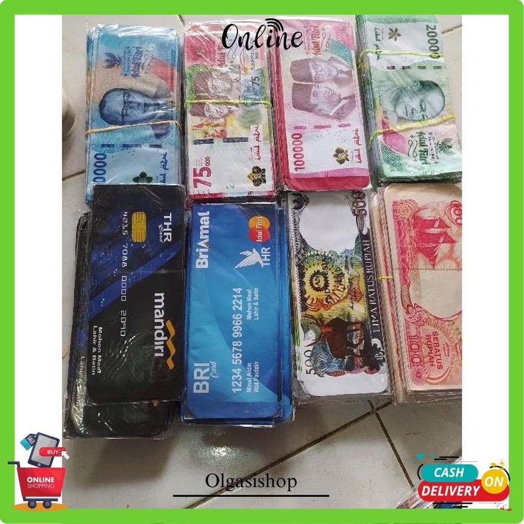 

Amplop Thr Besar/7*17Cm. Isi 10L/2025 Terlaris