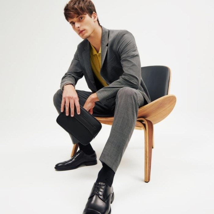 Pedro Original Men 320049 Clutch Handbag Pria - Black