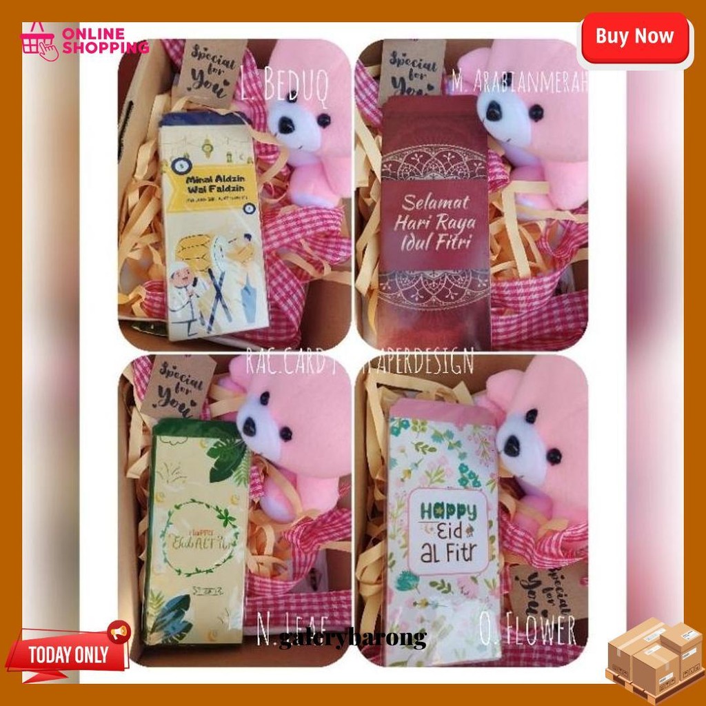 

(Jadian Isi 10 Pcs) Amplop Lebaran Panjang Motif Aesthethic Siap Jual Termurah Banget