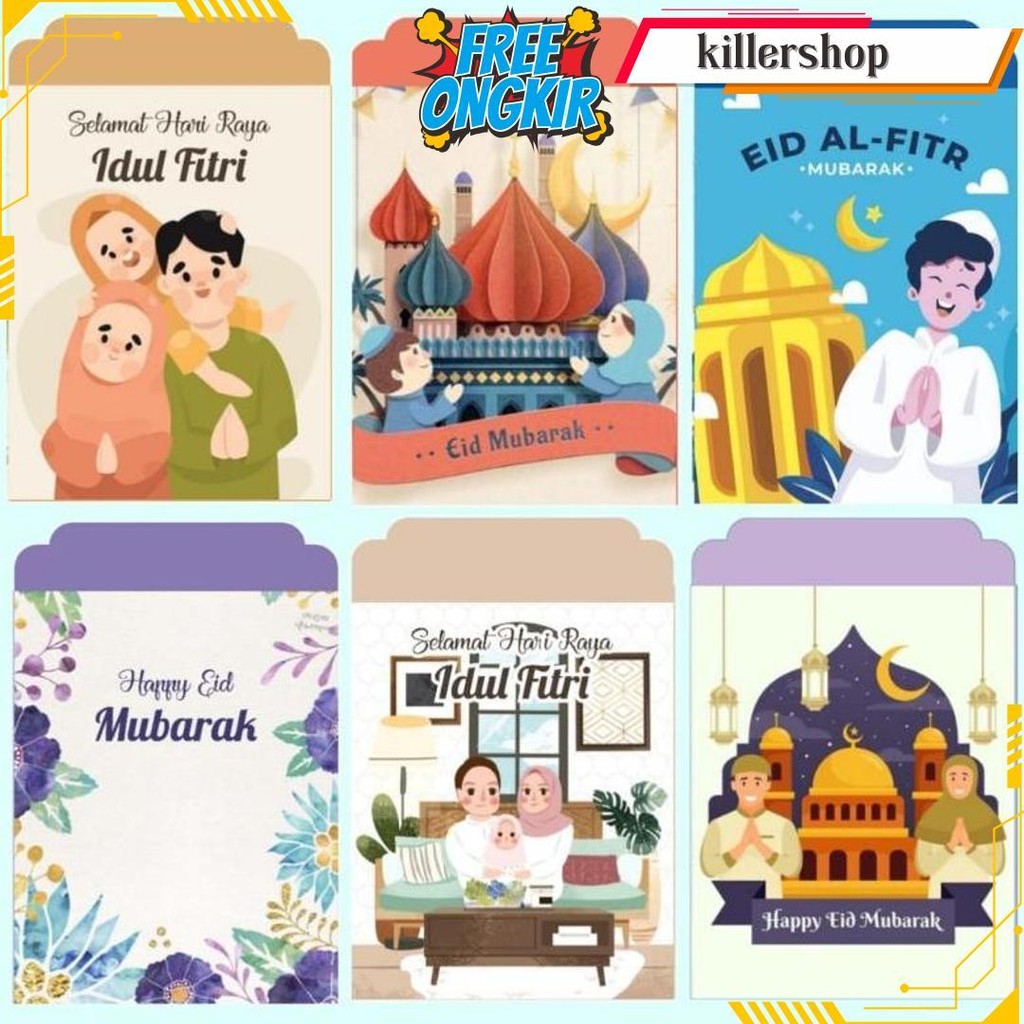 

Amplop Lebaran Aesthetic Karakter Isi 10Pcs Amplop Lebaran Motif Premium Gratis Ongkir
