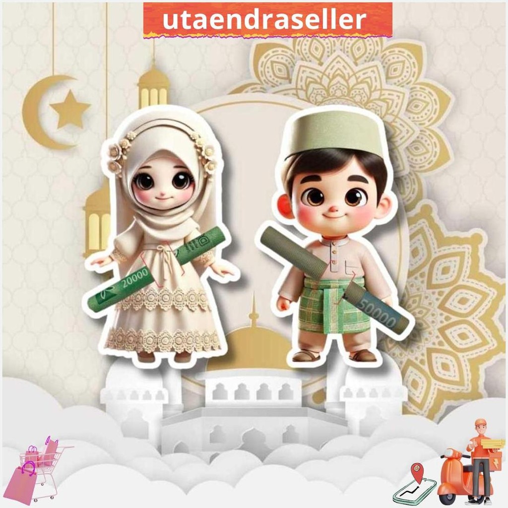 

Amplop Karakter 3D Unik Dan Lucu - Pilihan Motif Lengkap Untuk Uang Lebaran Siap Kirim