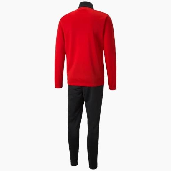 Murah Jaket Training Puma Individualrise Tracksuit Red-Black 657534 01