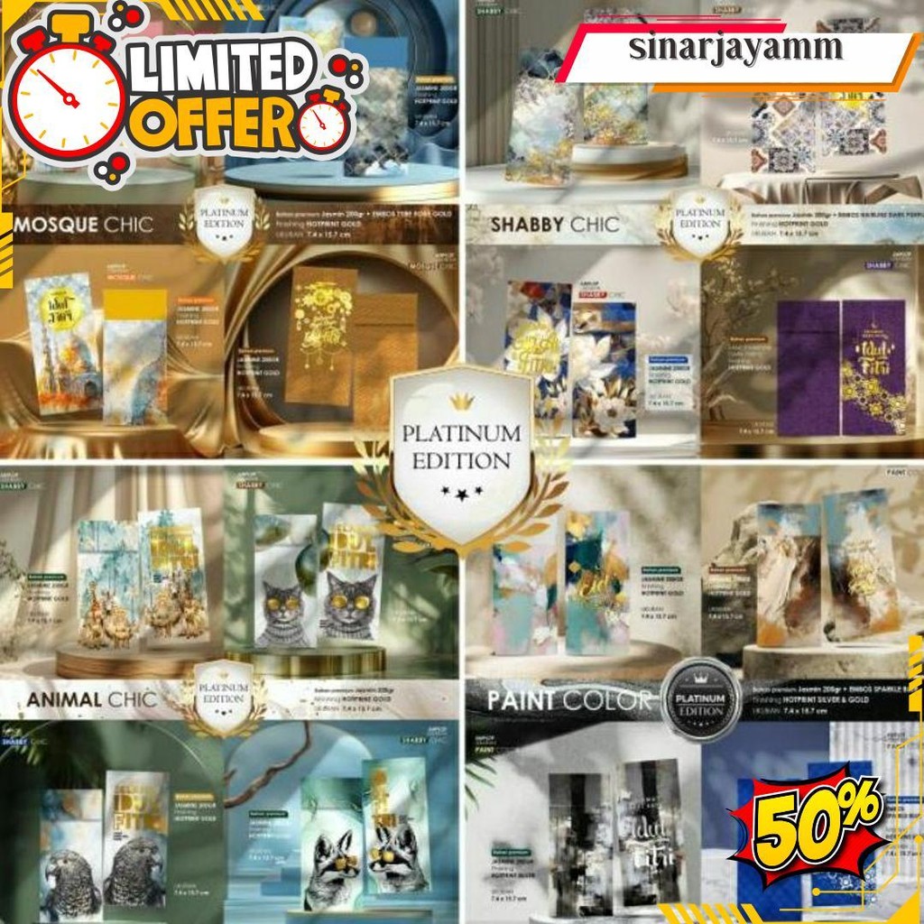 

Amplop Lebaran Exclusive | Isi 40Pcs | Platinum Edition | Lilited Edition | Amplop Lebaran Mewah Terlaris