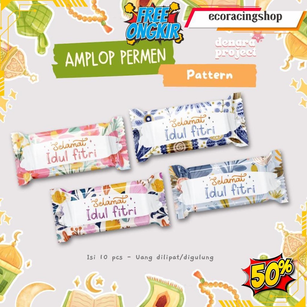 

12 Pcs Amplop Permen Lebaran Floral Pattern Aesthetic | Amplop Lebaran Unik | Amplop Lebaran 2024 | Amplop Viral Terlaris
