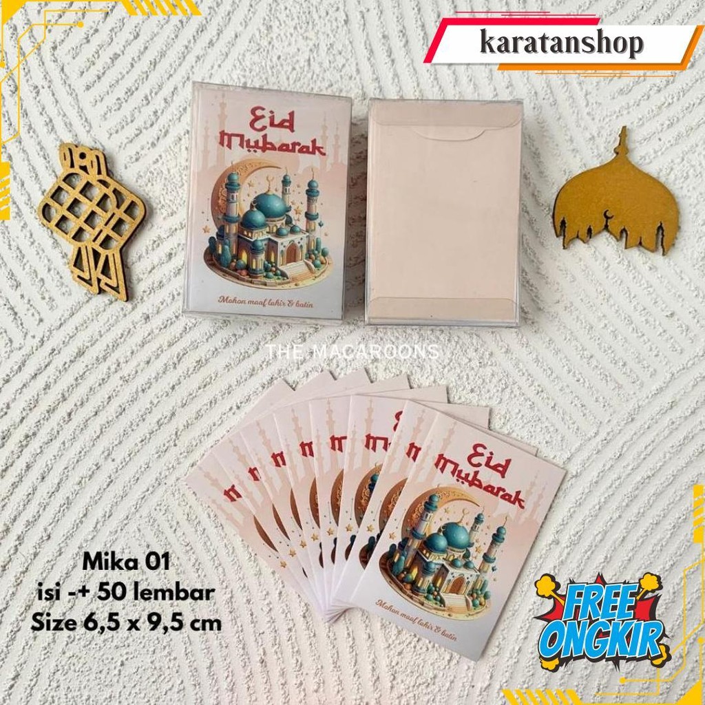 

Grosir Amplop Lebaran Idul Fitri Isi 50 Lembar / Angpao Thr Eid Mubarak Original Produk