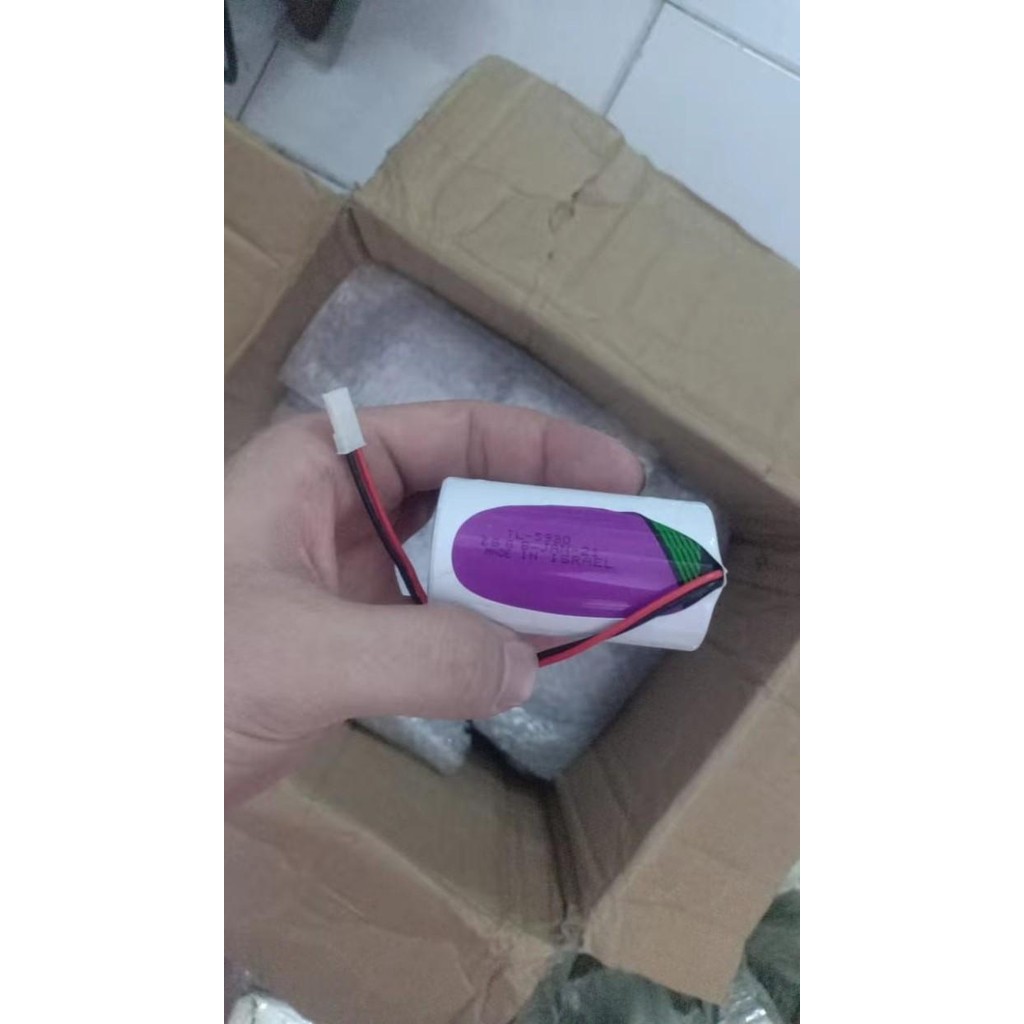 Battery Baterai Lithium Tadiran PLC TL-5930 3.6V D 19Ah Socket Plug