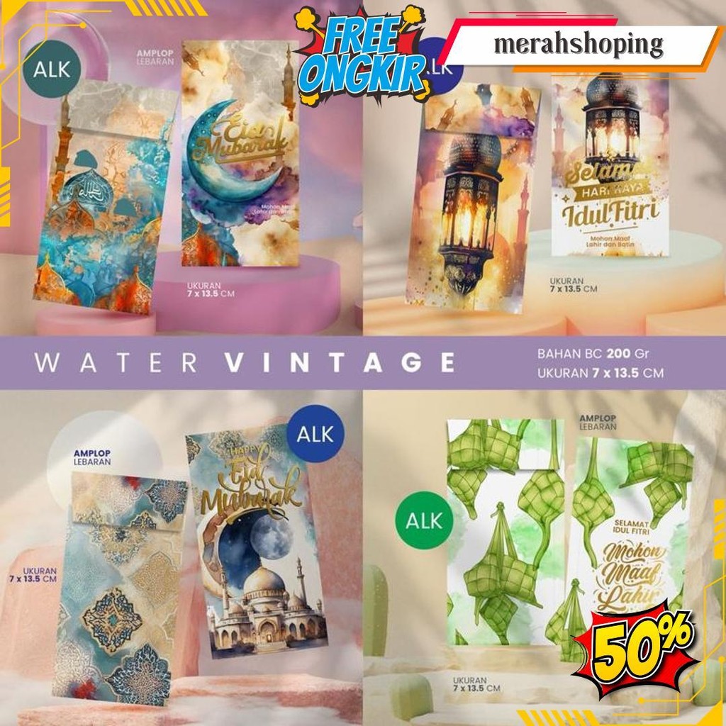 

[Cod] 20&10 Amplop Lebaran 2025 Aesthetic (4 Tema) Termurah Banget
