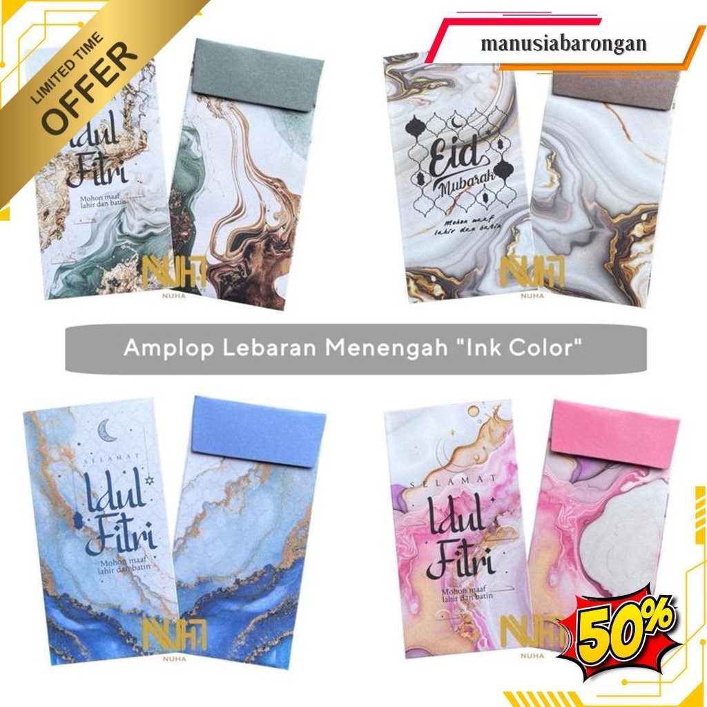 

Amplop Lebaran 2025 Tema Islamic Isi 10 Lembar Original Produk