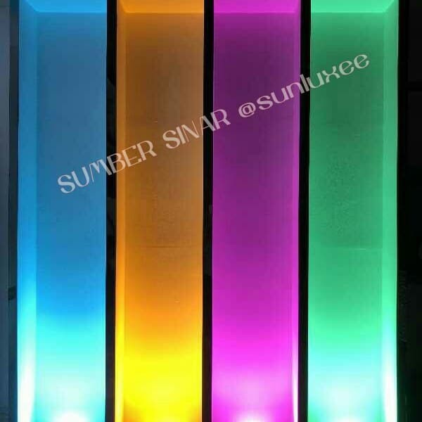 Lampu Sorot Warna Wall Washer Led 50 Watt Outdoor