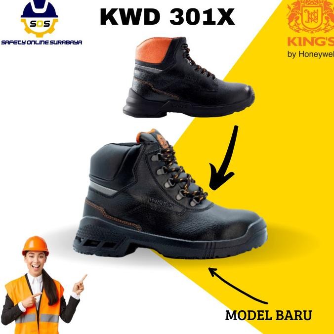 SEPATU SAFETY KINGS ORIGINAL / SAFETY SHOES KINGS KWD 301X
