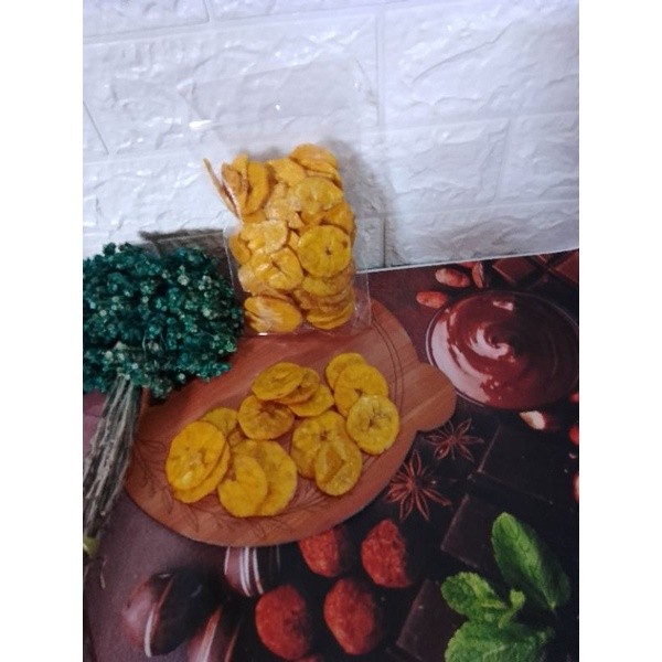 

NEW! Keripik pisang manis bulat crispy 100 gr