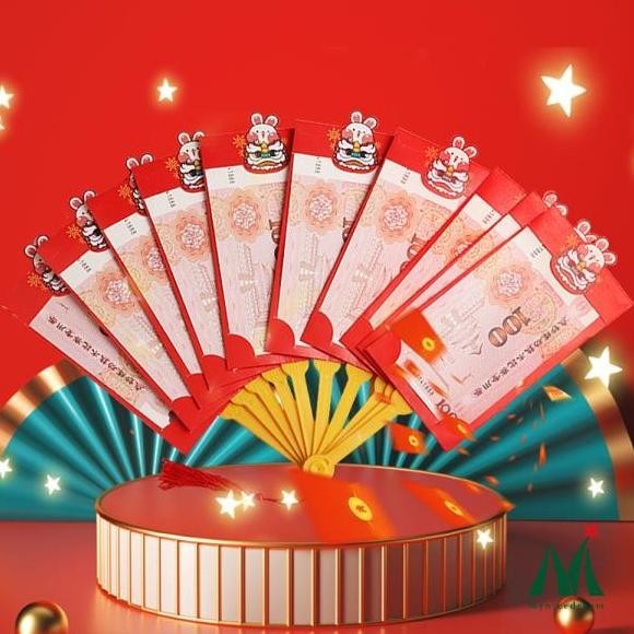 

Promo Ohaya Angpao Angpau Merah Tahun Baru Cina / Imlek Bentuk Kipas