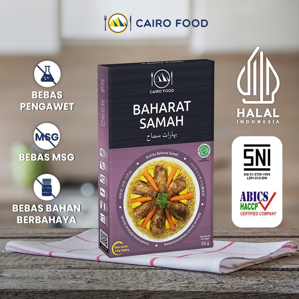 

Bumbu Baharat Samah Non MSG - Cairo Food