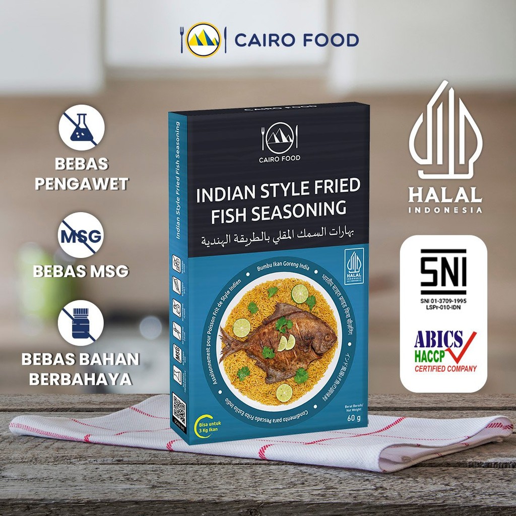 

Bumbu Ikan Goreng India Non MSG - Cairo Food