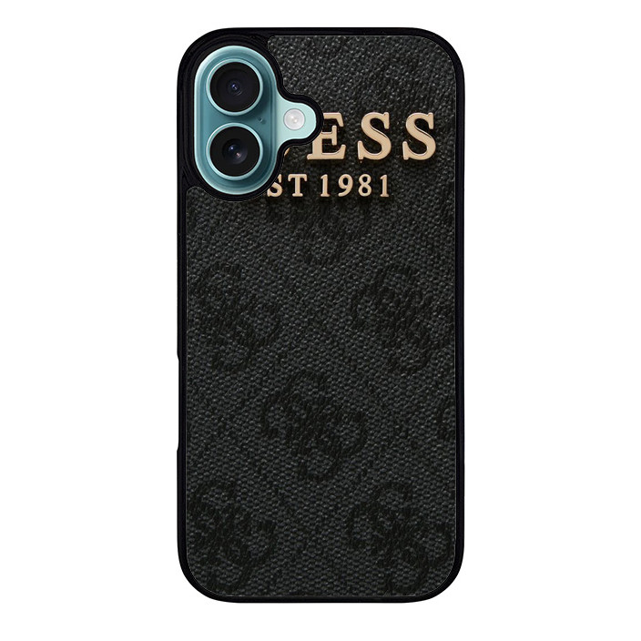 Case Casing iPhone 16 15 14 13 12 11 Pro Max Plus Mini Guess EST 1981 NA00297