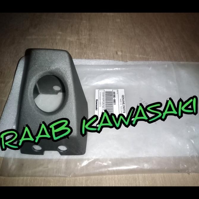 cover corong knalpot klx 140/klx 150 original kawasaki