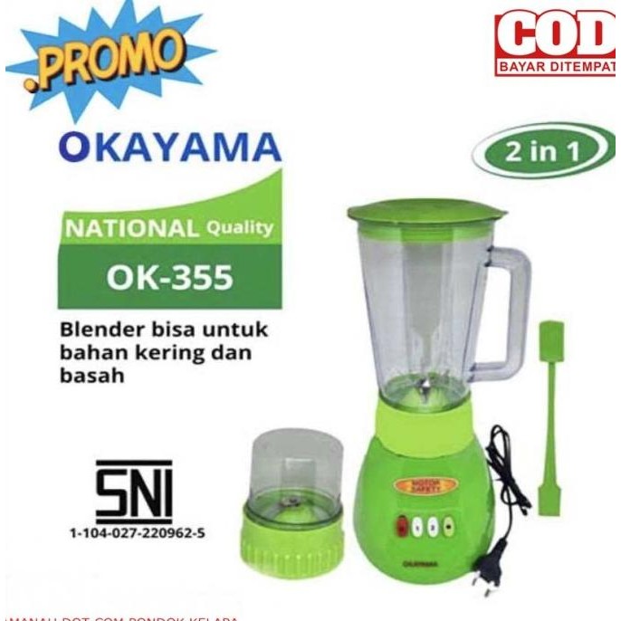 BLENDER OKAYAMA OK-355/PELUMAT OKAYAMA