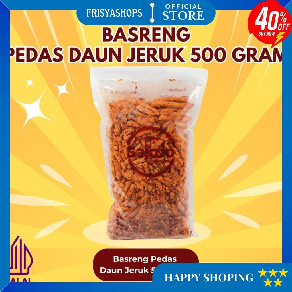 

Sajodo Snack - Basreng Pedas Daun Jeruk Viral [Etalase Baru] D Terlaris