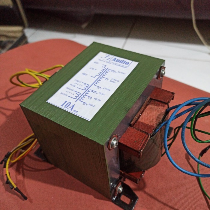 Trafo 10 amper CT 52 TEMBAGA MURNI BESAR PREMIUM 3 extra