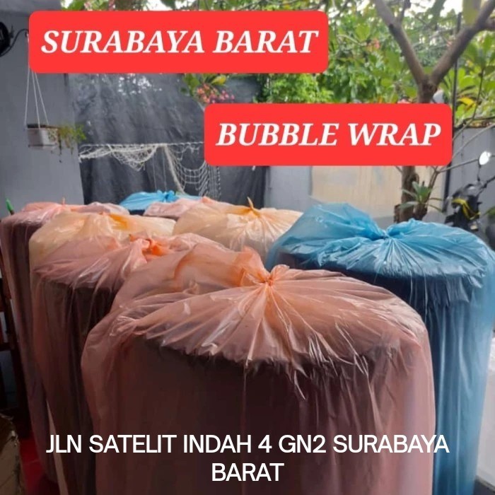 

Babel Wrap Buble Wrap Surabaya Barat 125Cmx50M Roll Hitam/Bening