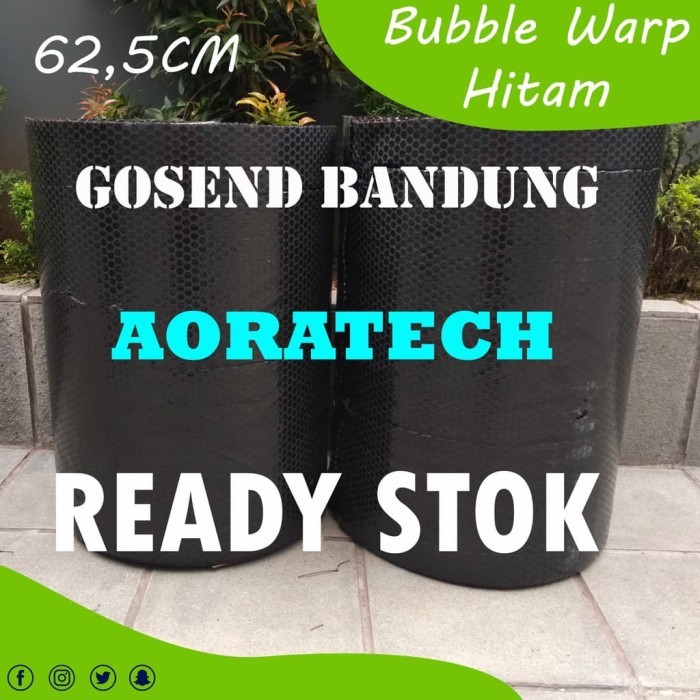 

Bubble Wrap / Buble Wrap / Plastik Pembungkus Warna Hitam 62,5 Cm Read
