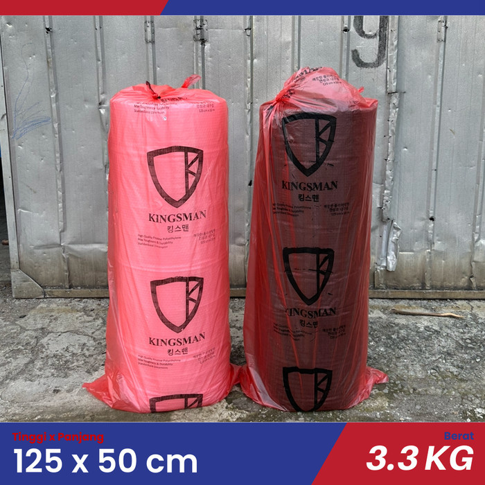

Bubble Wrap Kingsman 3.3 Kg Ukuran 125Cm X 50M Hitam Bening