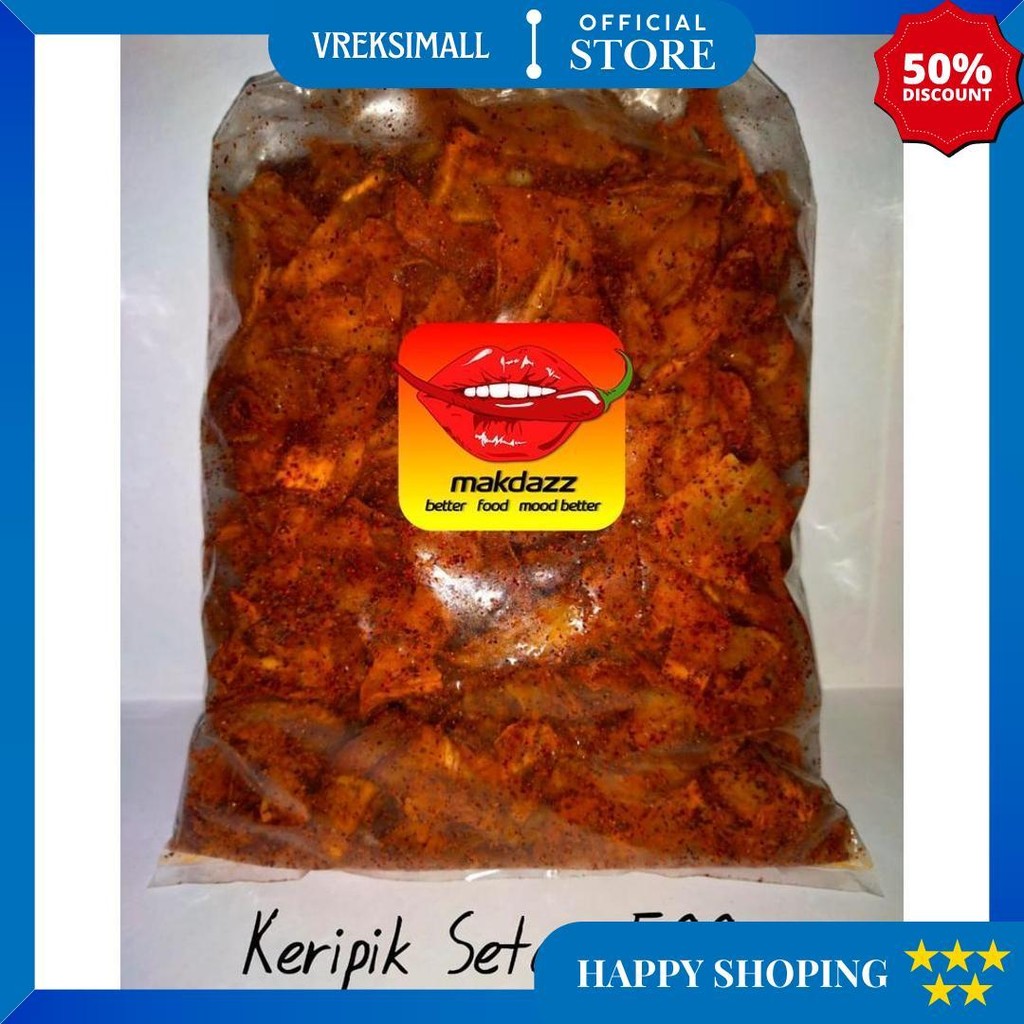 

Keripik Setan Kripset Keripik Singkong 500Gr D Gratis Ongkir